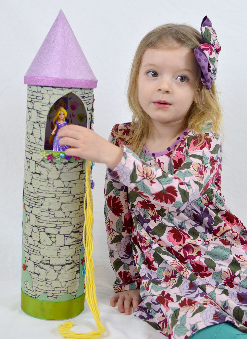 fun doll princess tower craft
