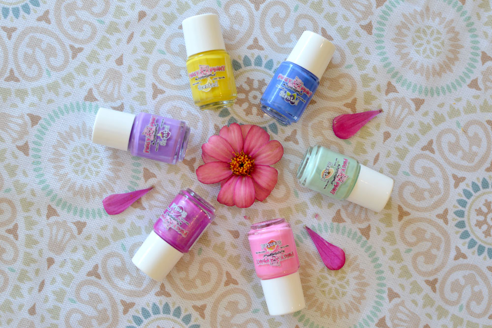 colorful water based nail polish for little girls