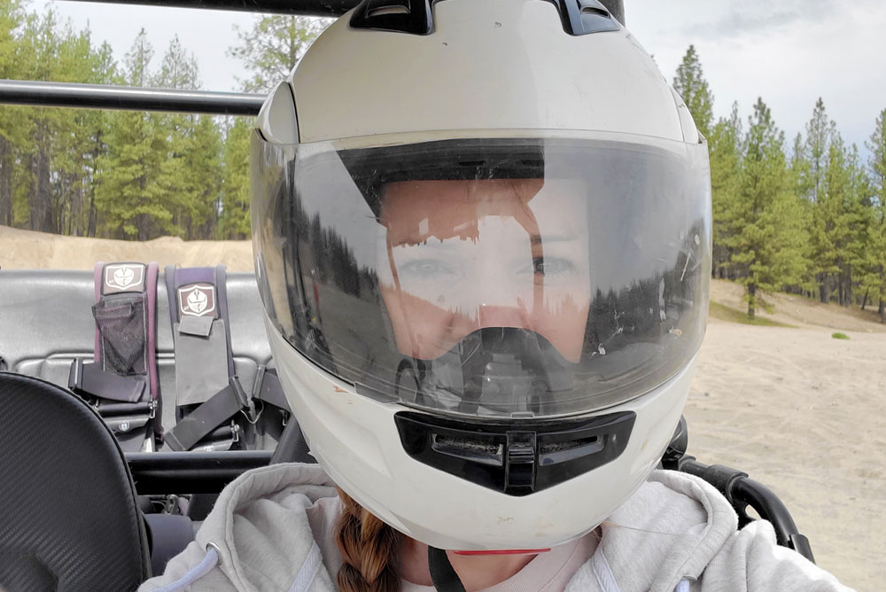 fun day at the off-road vehicle park near Spokane, Washington