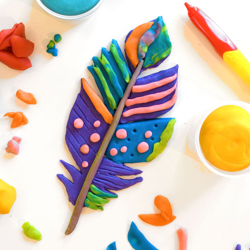 best homemade playdough recipe for kids bright colors