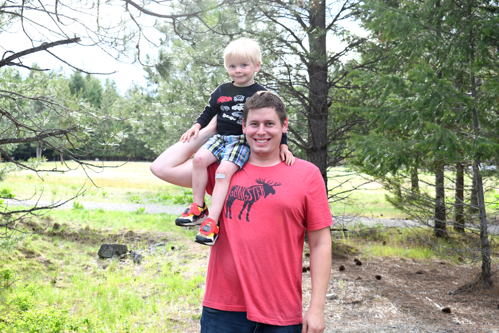 Things to do while camping with kids CDA Idaho clothing