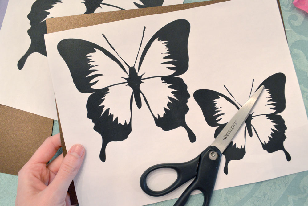 easy kids craft butterfly suncatchers