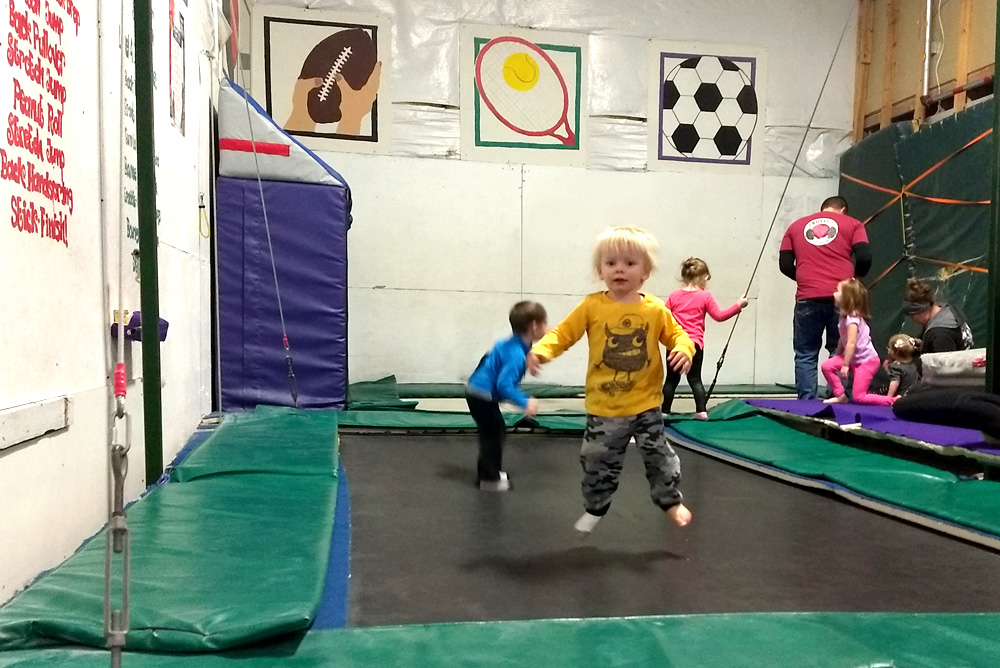 Avant Coeur gymnastics open gym toddler kids activities in Coeur d'Alene