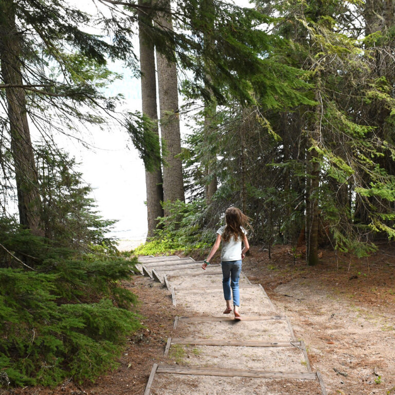 family camping activities at Priest Lake in Idaho