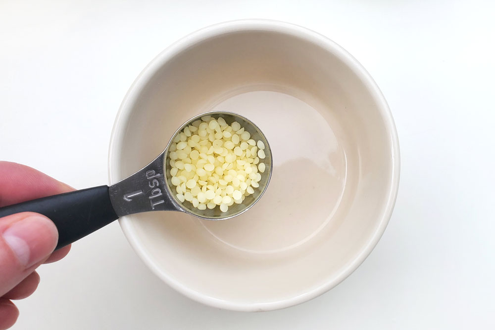 beeswax pellets for homemade lip products