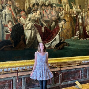 exploring Versailles with kids coronation room