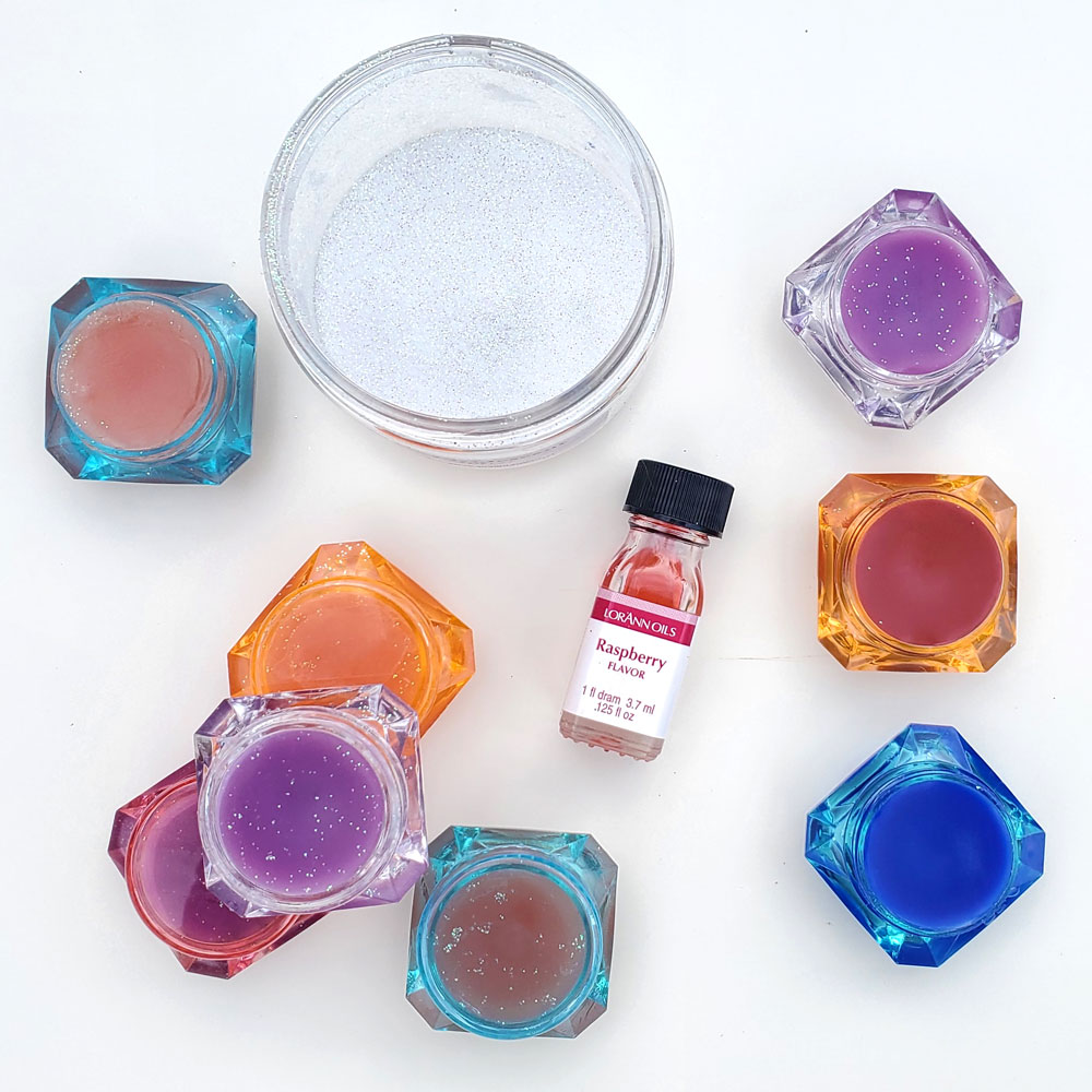 how to make easy DIY sparkle lip gloss