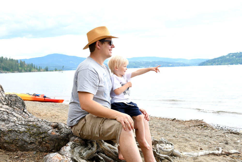 Downtown Lake Coeur d'Alene things to do with kids