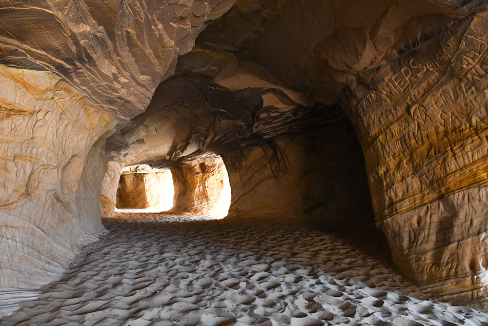 Moqui Caverns near highway 89