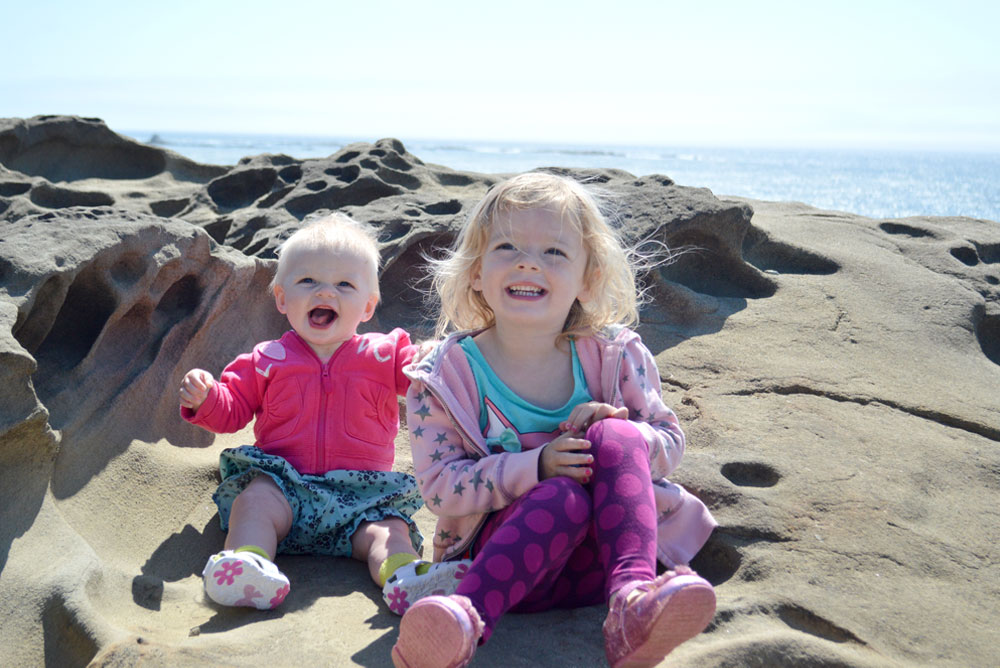 visiting the Oregon coast with kids and toddlers