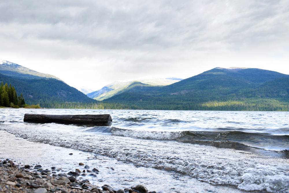 family adventure destination at Priest Lake in Idaho beautiful lake views