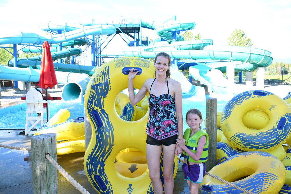 Silverwood Theme Park and Boulder Beach water park Rumble Falls kids activity