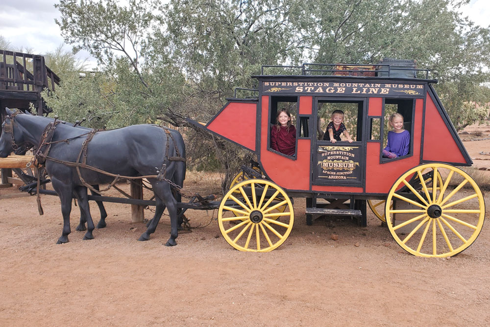 Superstition Mountain Museum family visit in Arizona