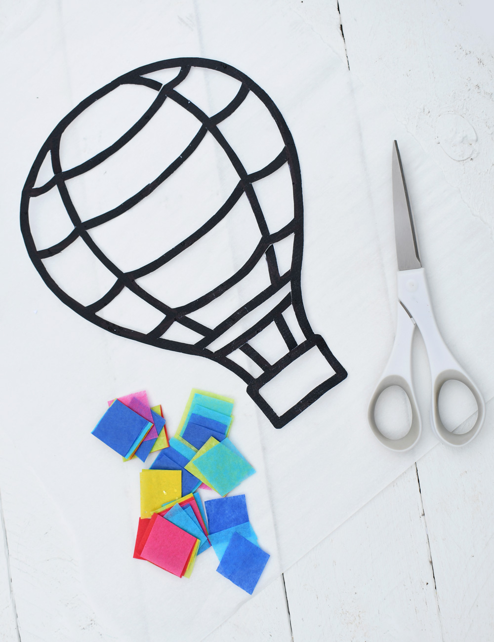 creative tissue paper suncatchers kids window decorations
