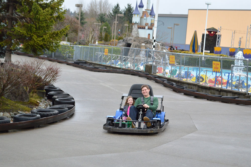 Tukwila family fun center go karts near Seattle