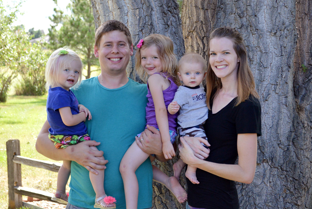 Wallace Family photo 2016 adventures with kids