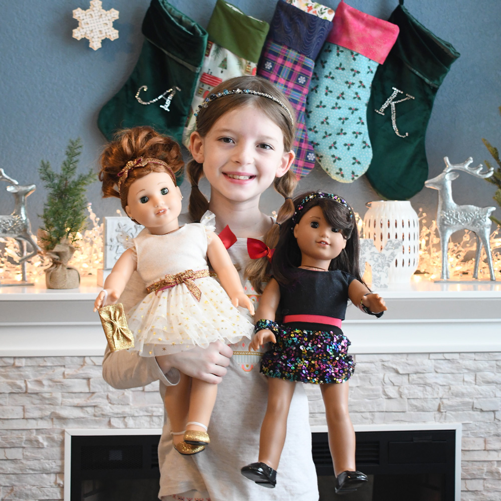 American Girl holiday doll outfits and accessories