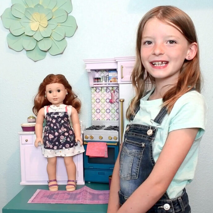 American Girl Doll Kitchen Review (Lights, Sounds & Play Food)