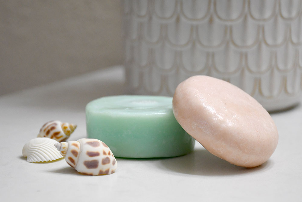 Bootleg bath shampoo and conditioner bars