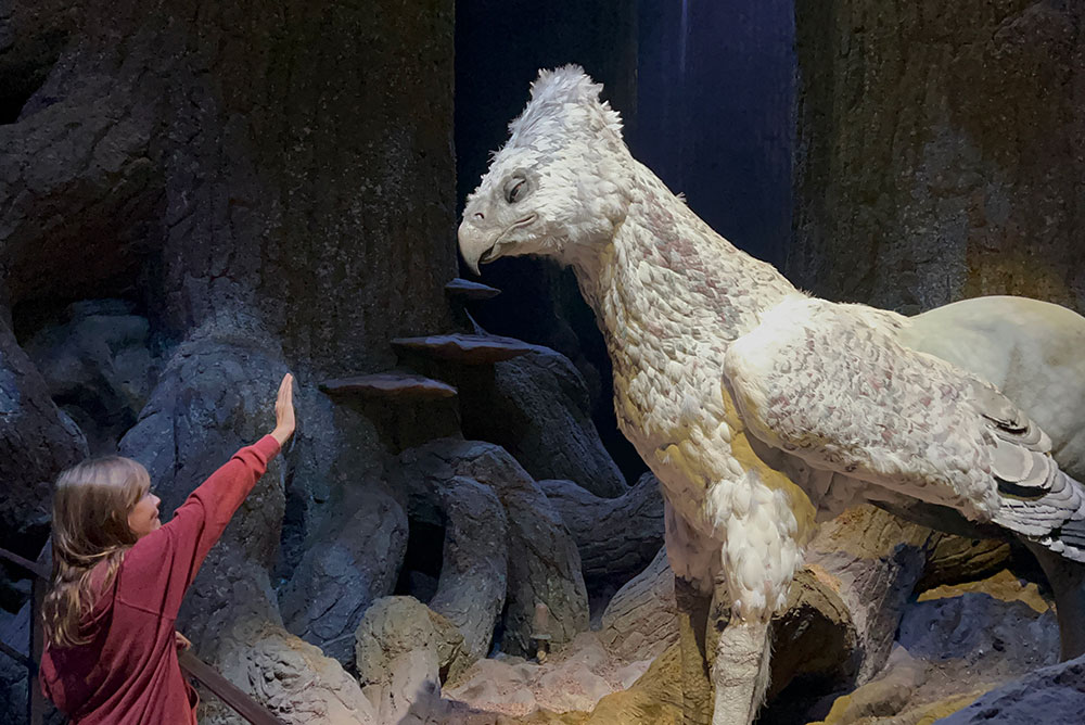Buckbeak hippogriff Harry Potter Studio Tour London