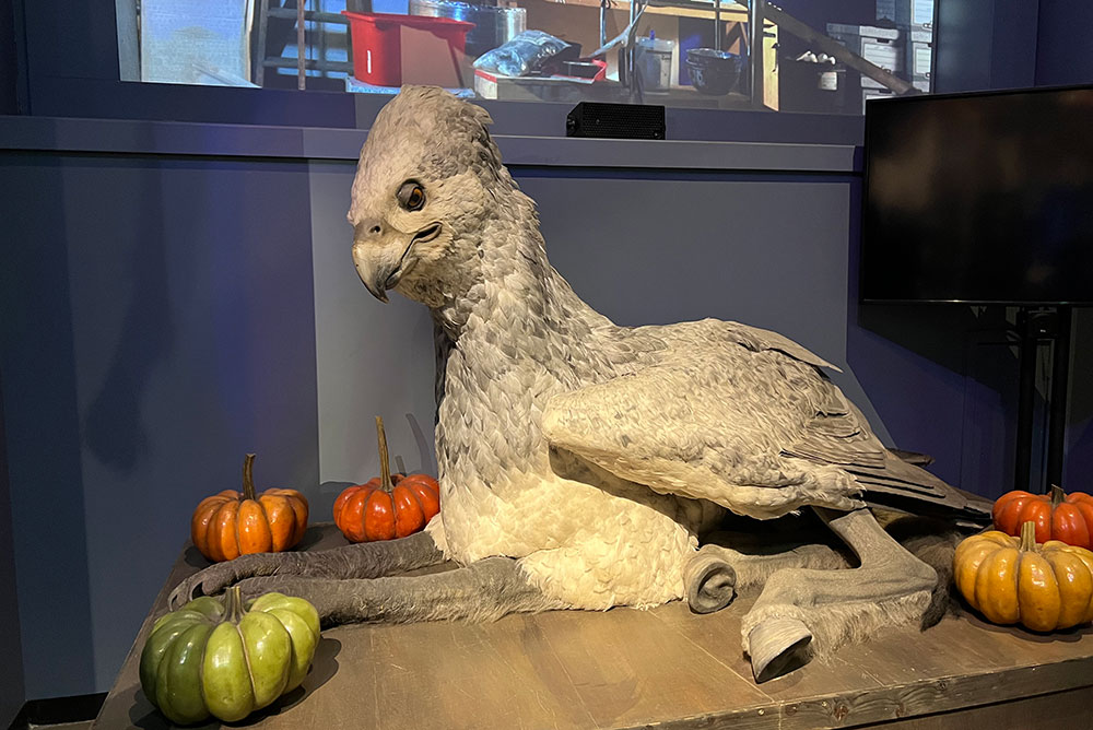 Buckbeak griffon studio tour