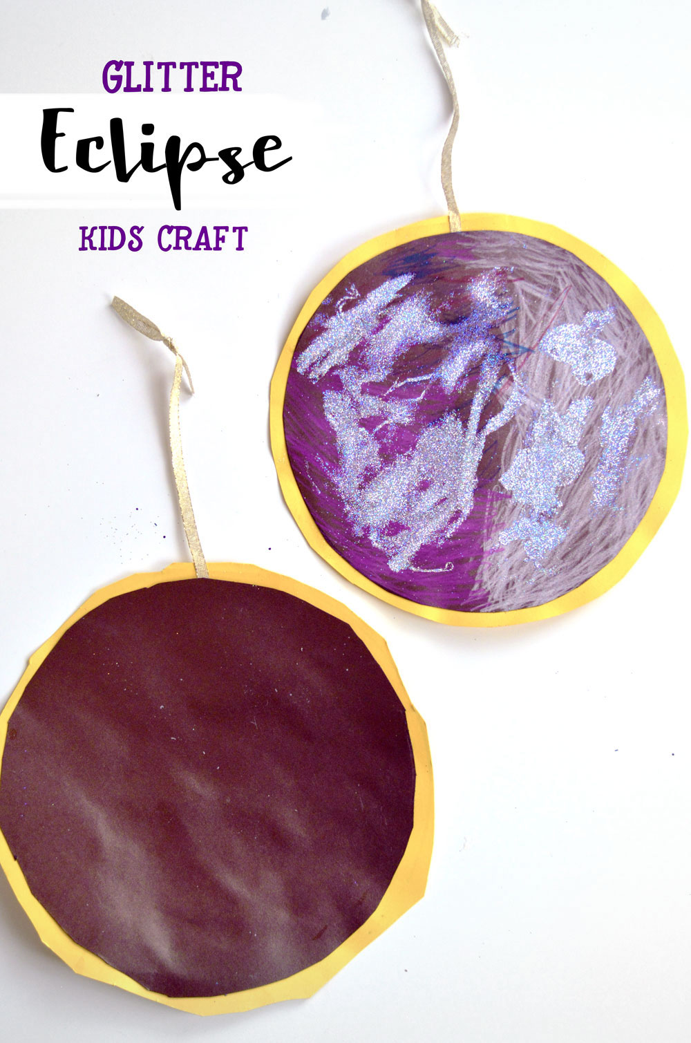 solar eclipse kids paper craft afternoon science