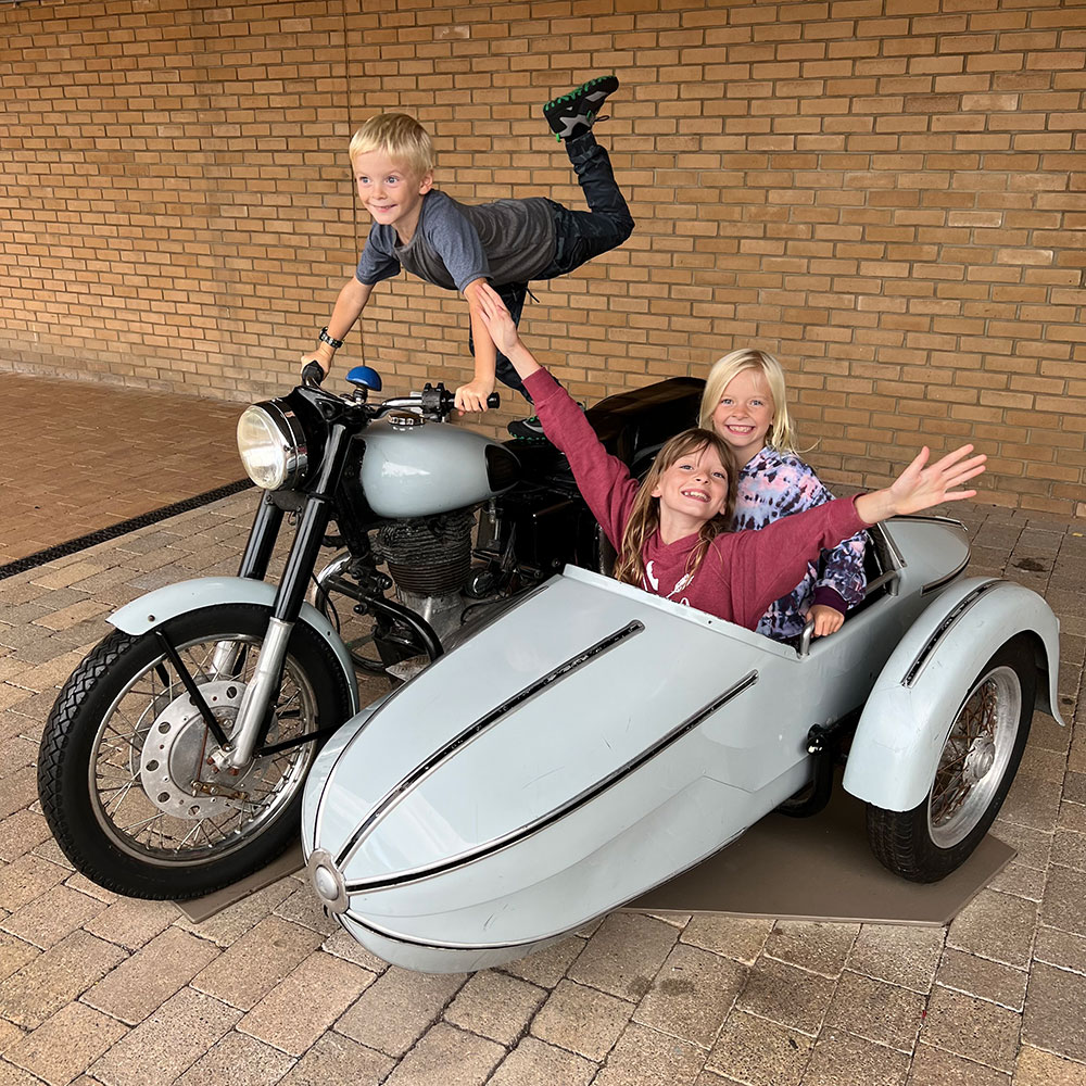 Hagrid's motorcycle studio tour London