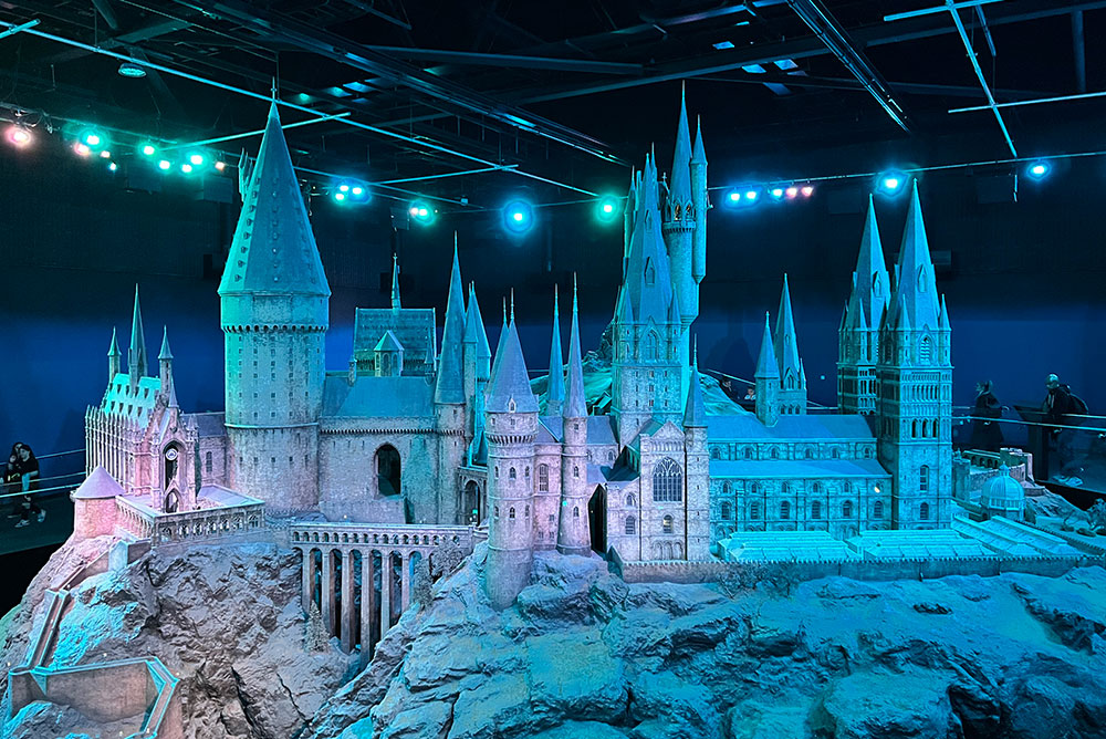 Hogwarts model studio tour London