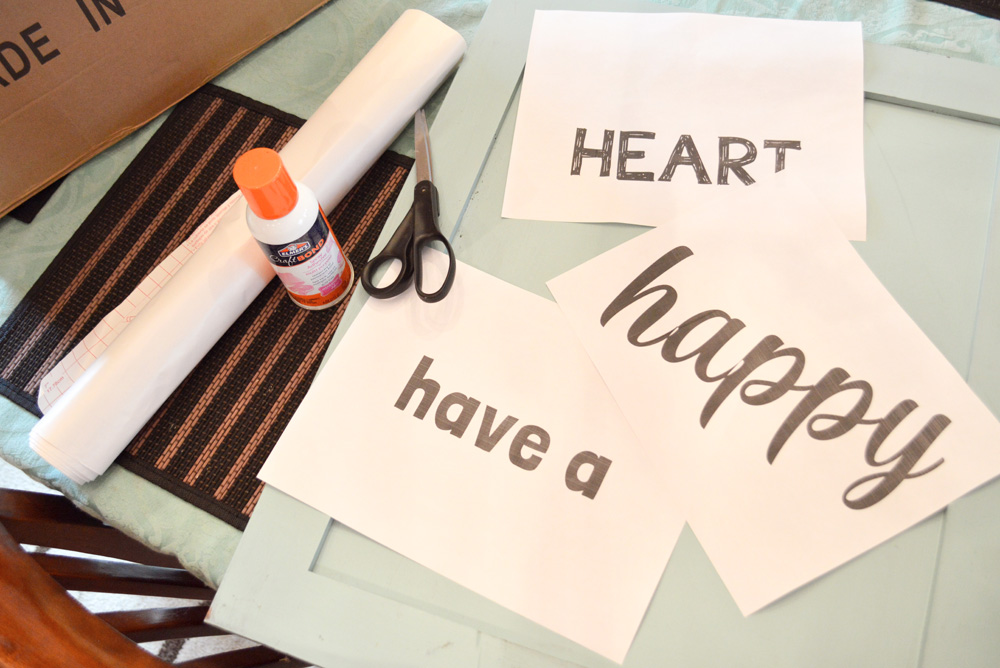 how to make lettering stencils