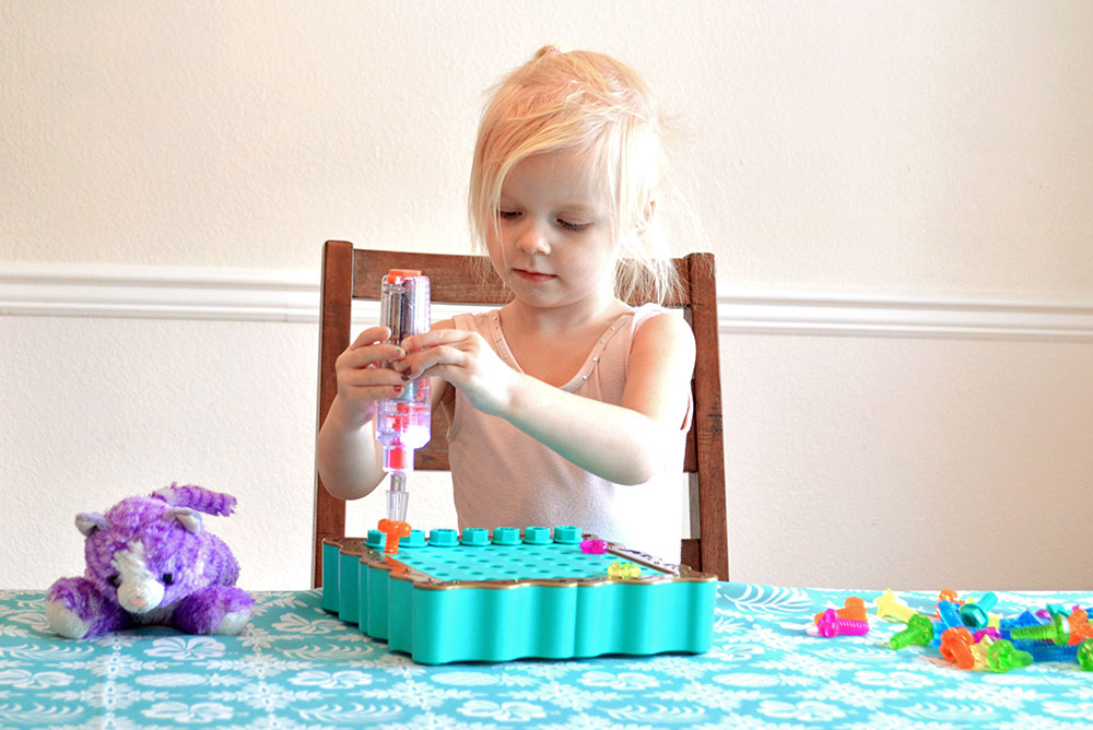 kids design and drill sparkleworks activity