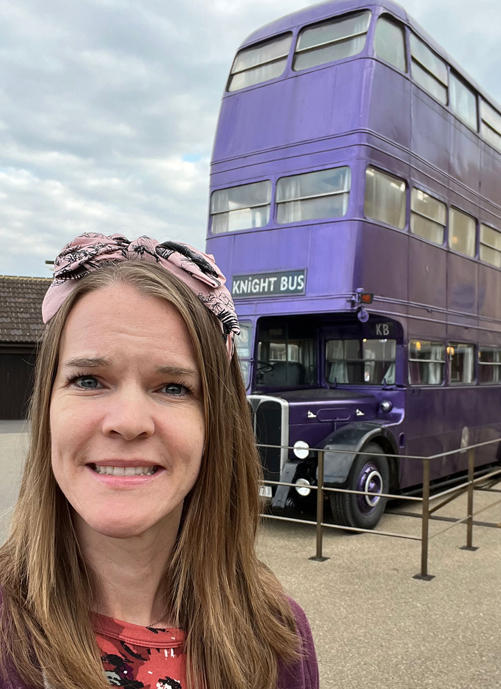 Knight Bus set in Harry Potter movies