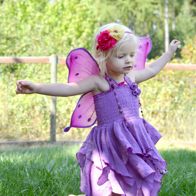 Little Girls Dresses and Scented Nail Polish, LOVE!