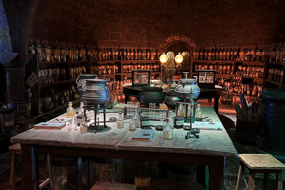Potions classroom Harry Potter Studio Tour