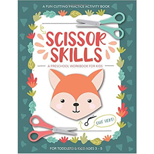 scissor skills preschool workbook for kids