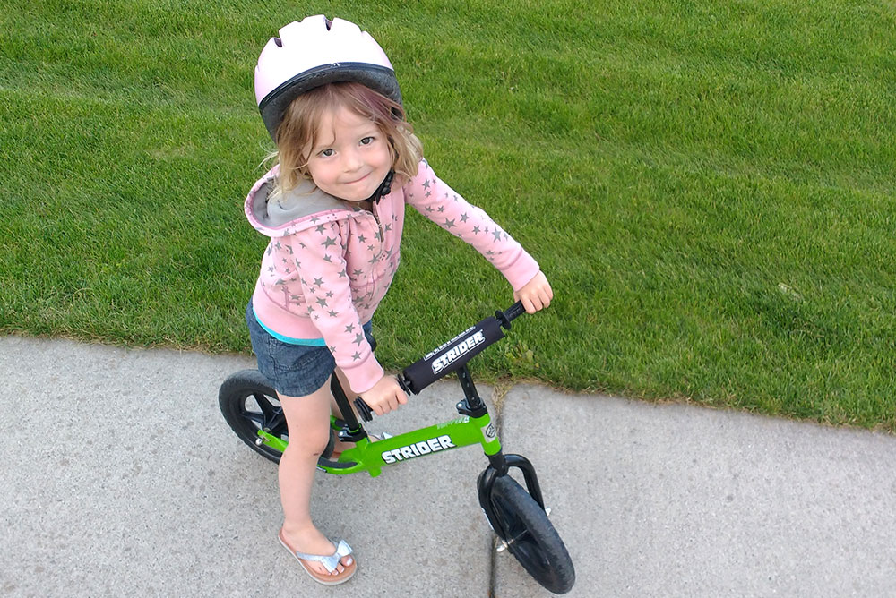strider balance bike for toddlers and preschoolers