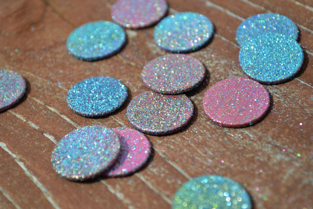 glittery tooth fairy coins easy kids craft