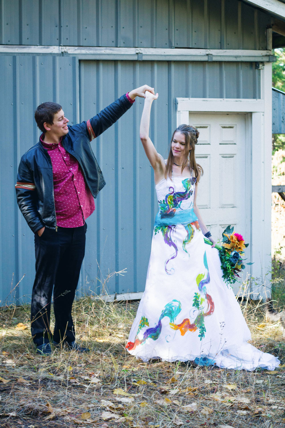 trash the dress photoshoot anniversary idea
