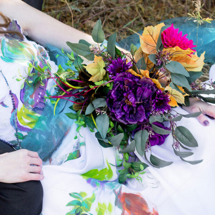 Trash the Dress: A Colorful Photoshoot Without Ruining My Dress