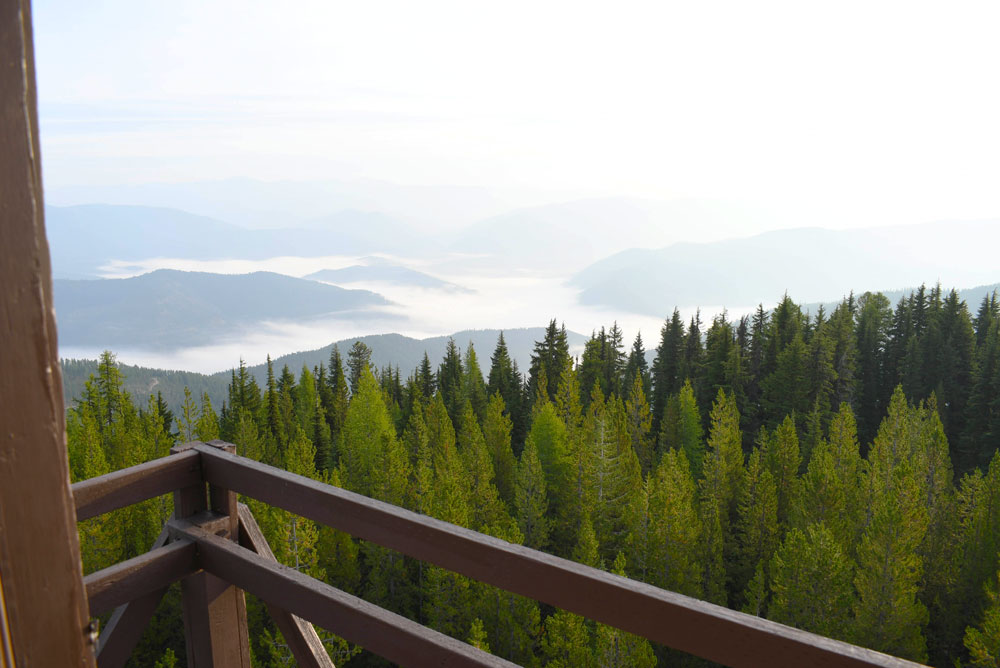 beautiful views in Montana at Up Up Lookout