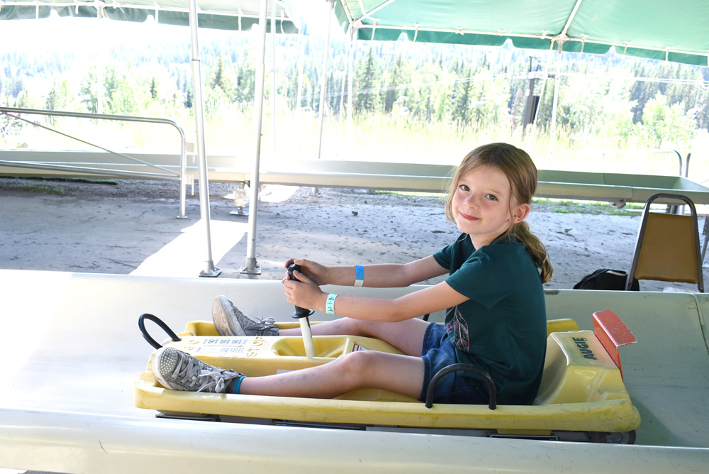 Whitefish Mountain Resort alpine slide