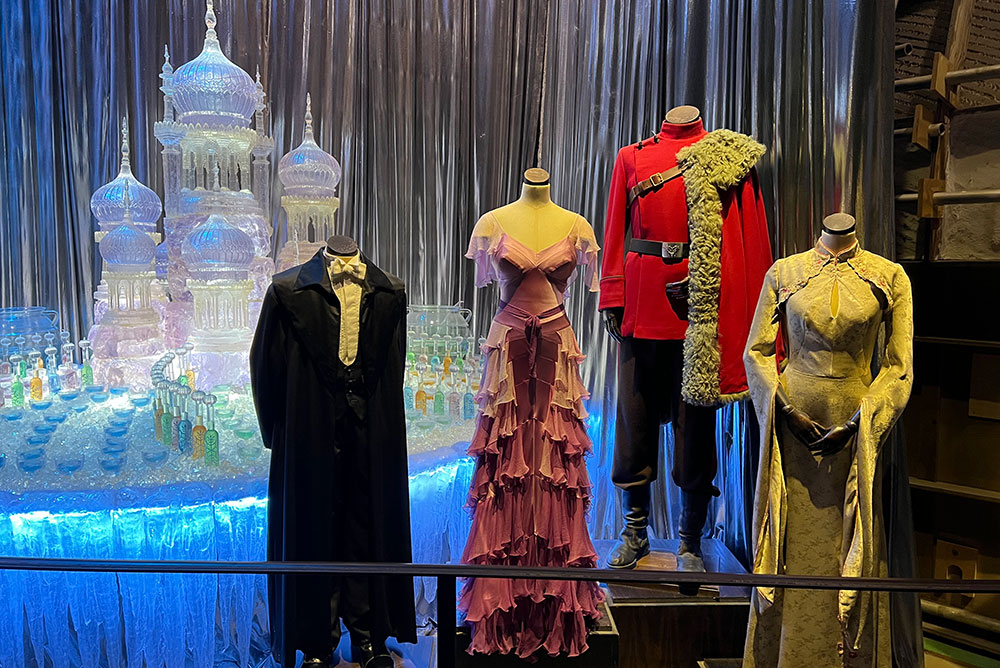 Yule Ball costumes Harry Potter Studio Tour London