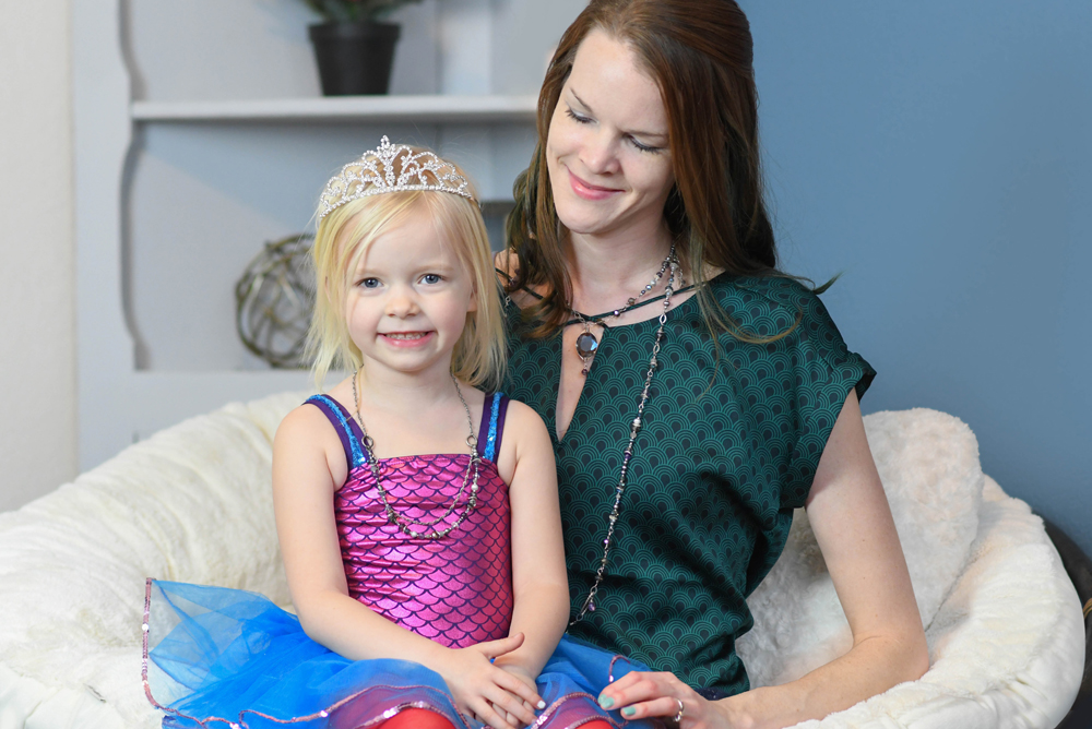 Anne Vaughan Jewelry necklaces mom and daughter