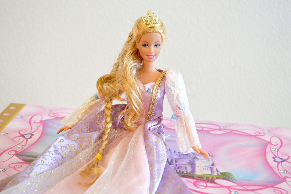 give a well-loved doll a hair makeover with these easy steps