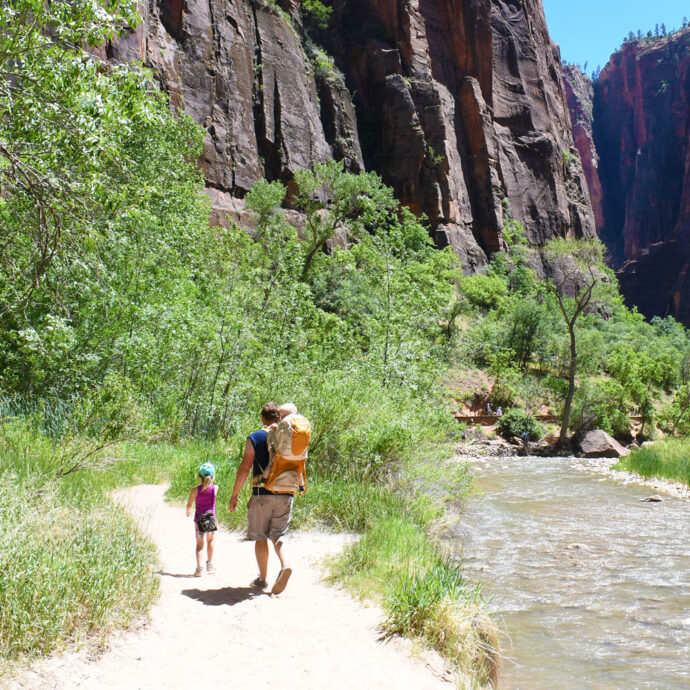 Hiking Zion National Park with Kids